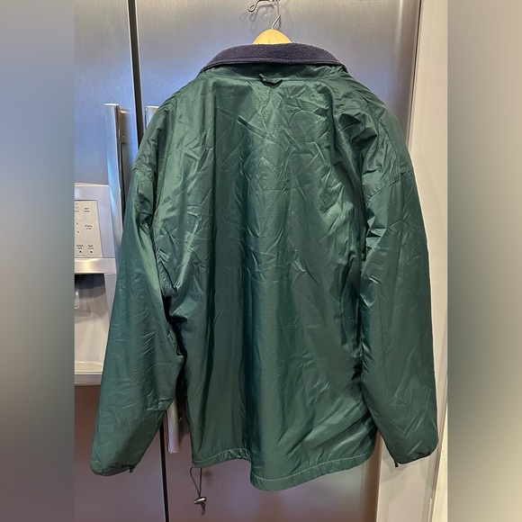 Vintage LA Loving Reversible Green & Blue Jacket size Large - Picture 3 of 10